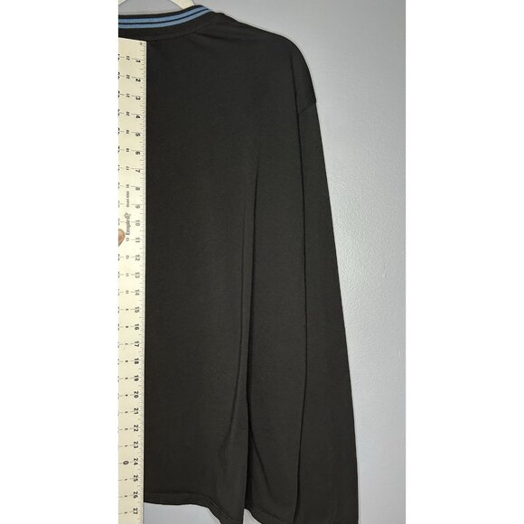 ATM Anthony Thomas Melillo Shirt Mens XXL  2X Tee Black Long Sleeve Casual Soft - Picture 7 of 9